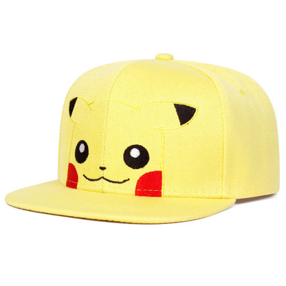 Hot Pokemon Squirtle Pikachu Bulbasaur Charmander‌ Embroidery Baseball Cap Cute Anime Adjustable Sun Hat Outdoor Sports Gifts