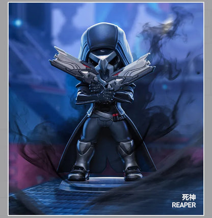 POP MART Overwatch Play of The Game Series Original Blind Box Surprise Mystery Box Cute Anime Action Figure Ornaments Figurines