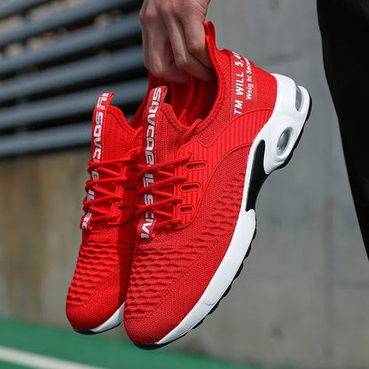 Sommer-Herrenschuhe aus Mesh, lässige Sportschuhe, Frühlings- und Sommerschuhe, leichte Tennis- und Walking-Schuhe, schwarze Sneaker, Verkaufsschlager 2025