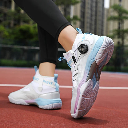 Badminton Shoes Men Anti Slip Cushioning Shoes High-quality Tennis Shoes Outdoor Sports Pro Sneakers Men and Women
