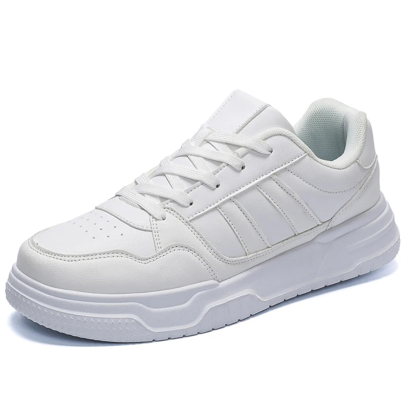 Plus Big Size 50 51 52 Mens Leather Sneakers Casual Sports Shoes Flat Skateboard Shoes For Dropshipping