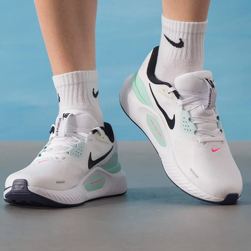 Nike Men's Sports Shoes Structure 26 Cushioning, Comfortable, Lightweight, Breathable Fitness Running Shoes Im6675-101