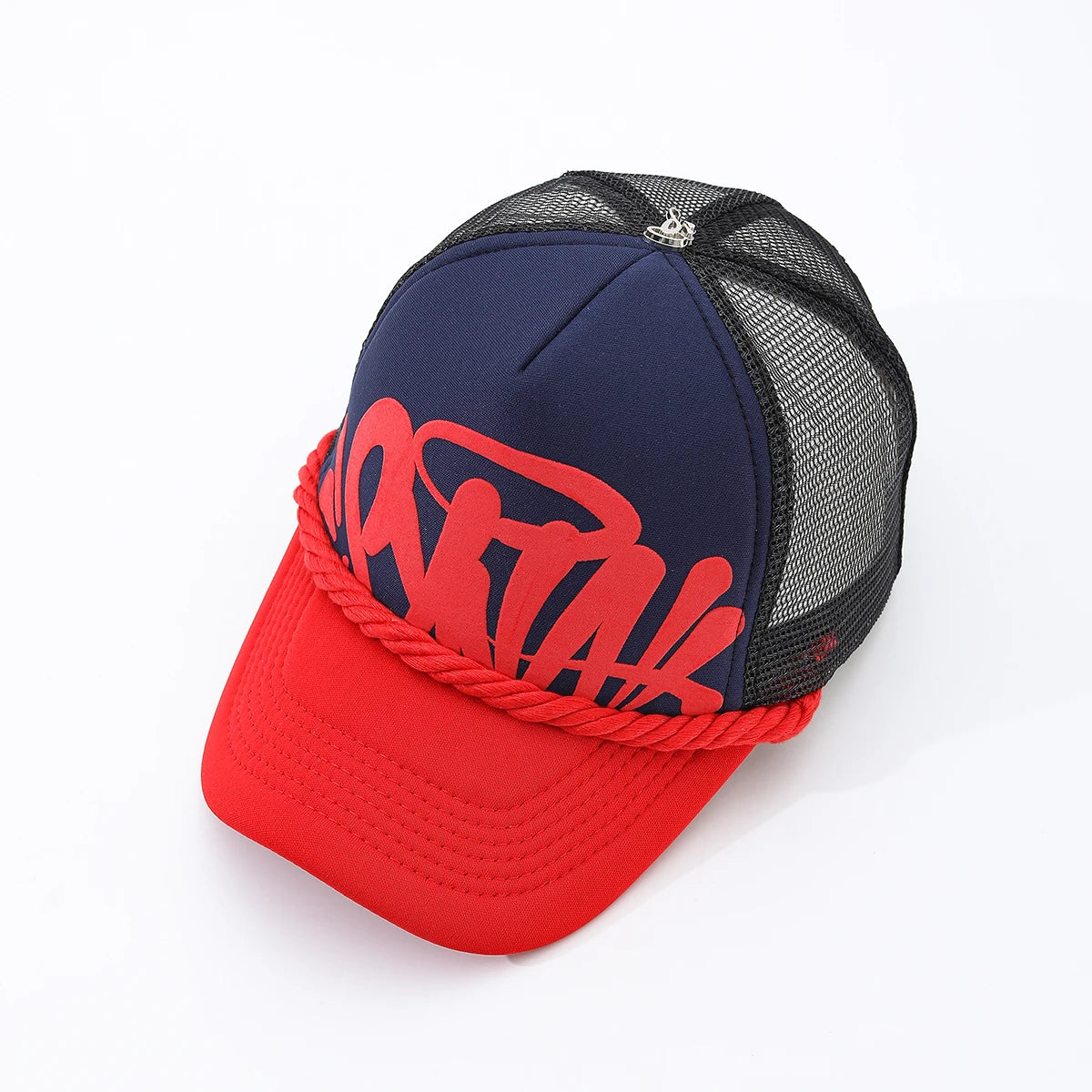 New spring and summer letter-printed women's fashion baseball cap outdoor sports breathable mesh cap men's trucker cap