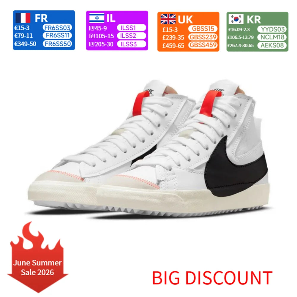 Nike Blazer uniseks tenisice klasičnog retro dizajna, izdržljive i udobne za ležerno svakodnevno nošenje DD3111-100