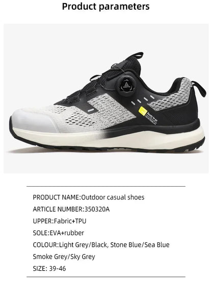 HUMTTO Breathable Trail Running Shoes for Men Black Men's Sports Shoes Cushioning Sneakers Man Luxury Designer Casual Trainers