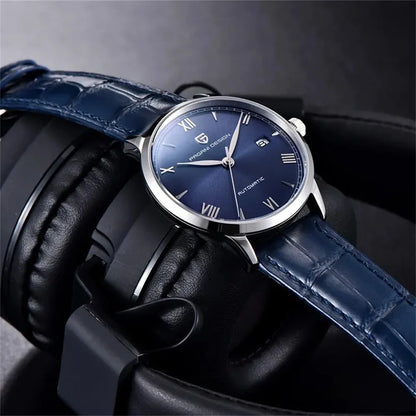PAGANI DESIGN 40MM Pilot Men's Mechanical Watch Luxury Sapphire Glass Automatic Watch 100M Waterproof NH35 Wristwatch for Men