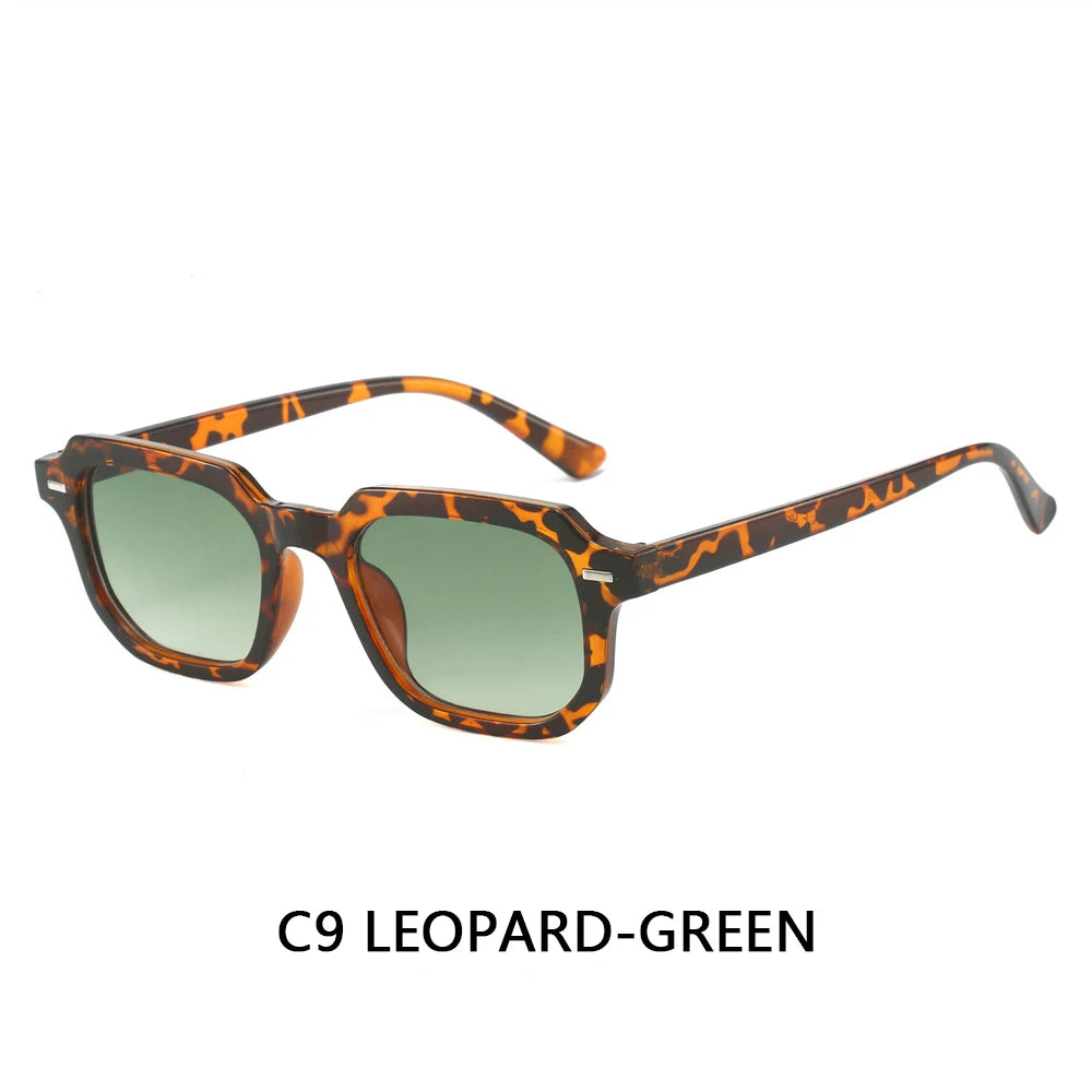Men's Small Frame Sunglasses Can Customized Prescription Glasses Casual Blue Sunglasses For Travel And Driving