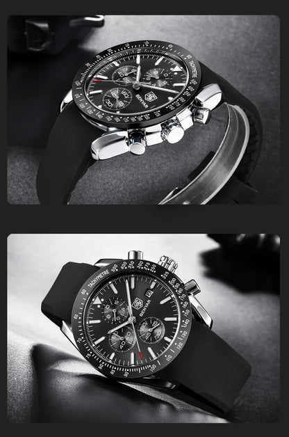 Men Watch BENYAR Top Brand Luxury Full Steel Business Quartz Watch Men Casual Waterproof Sports Watches Clock Relogio Masculino