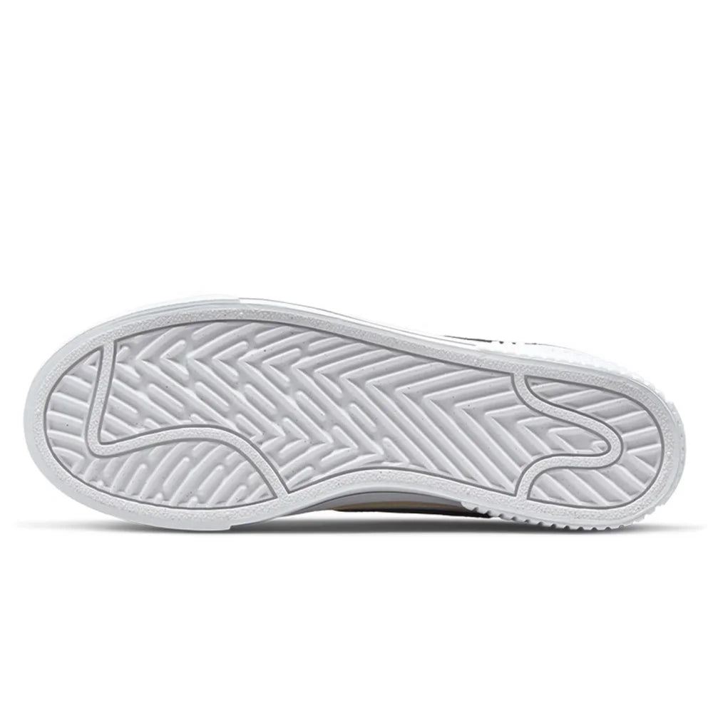 Nike Court Legacy Lit Leather Comfort Slip-Resistant Cushioning Durable Low-Top Tennis Shoe Women's DM7590-100