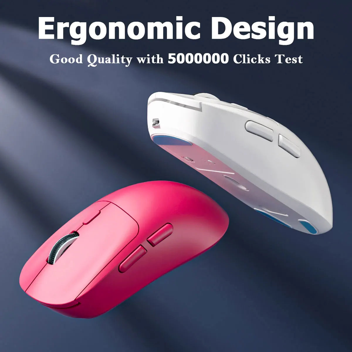 High Quality Rechargeable Wireless Mice Support Bluetooth/2.4G Gaming Mouse High Precision Silent Gamer Mice for iPad Computer