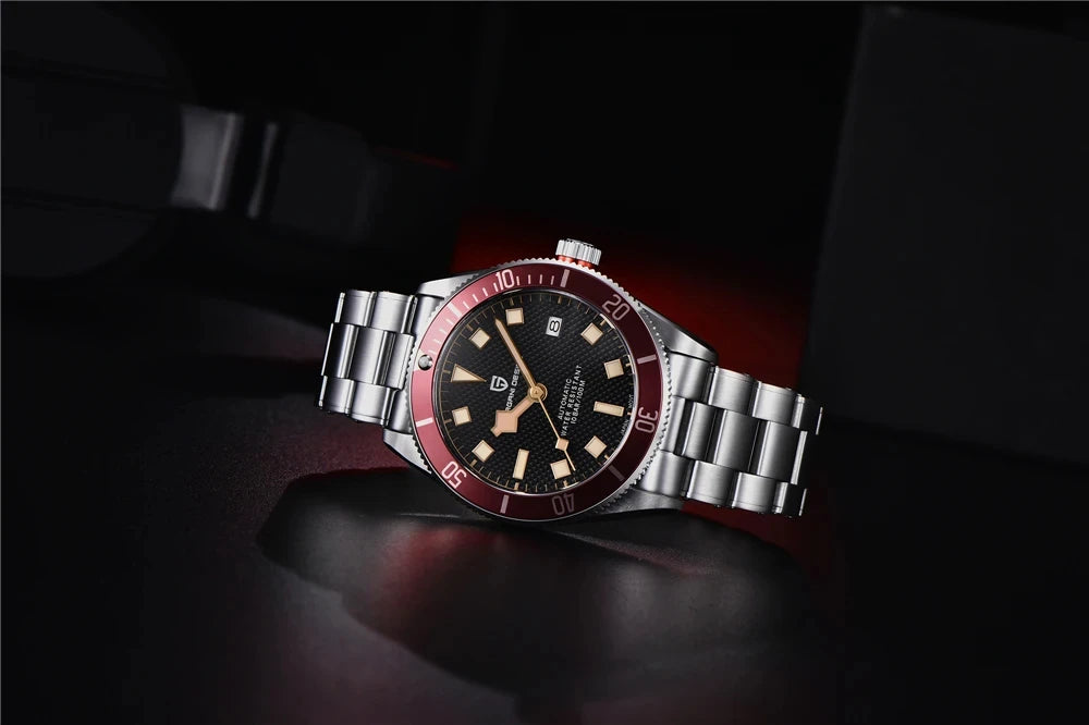 PAGANI DESIGN BB58 Men's Watches Mechanical Watch For Men Luxury Automatic Watch Men NH35 Movt Waterproof Reloj Hombre PD-1671