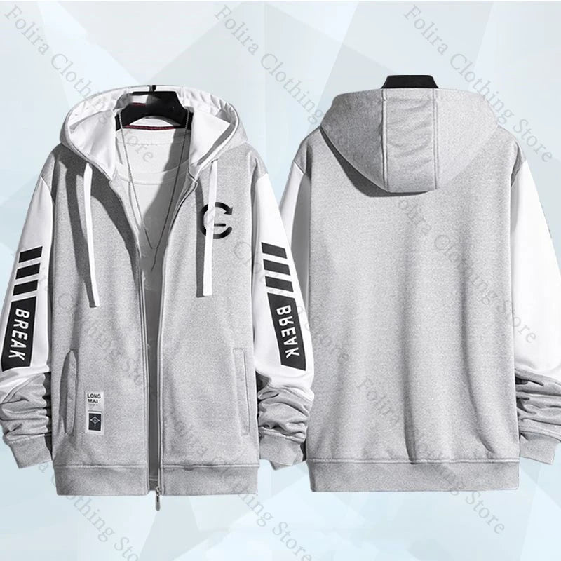 Anime Link Click Charles Lucas Same Coat Hoodies Cosplay Costume Sweatshirts Man Hoodie Women Man Clothing Men's Sweatshirts