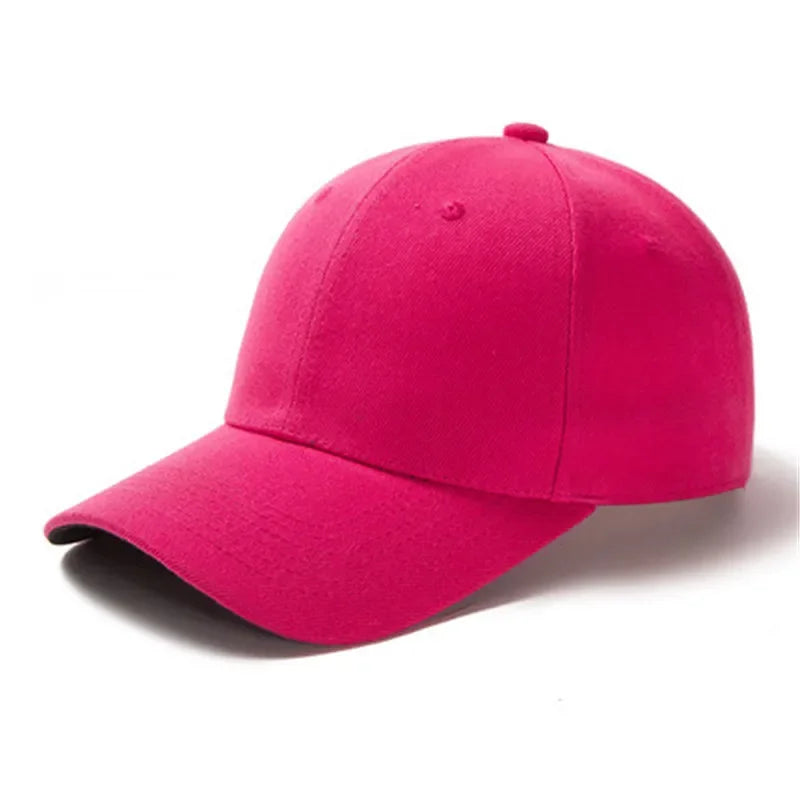 Unisex Cap Casual Plain Baseball Cap Adjustable Snapback Hats For Women Men Hip Hop Cap Street Dad Hat