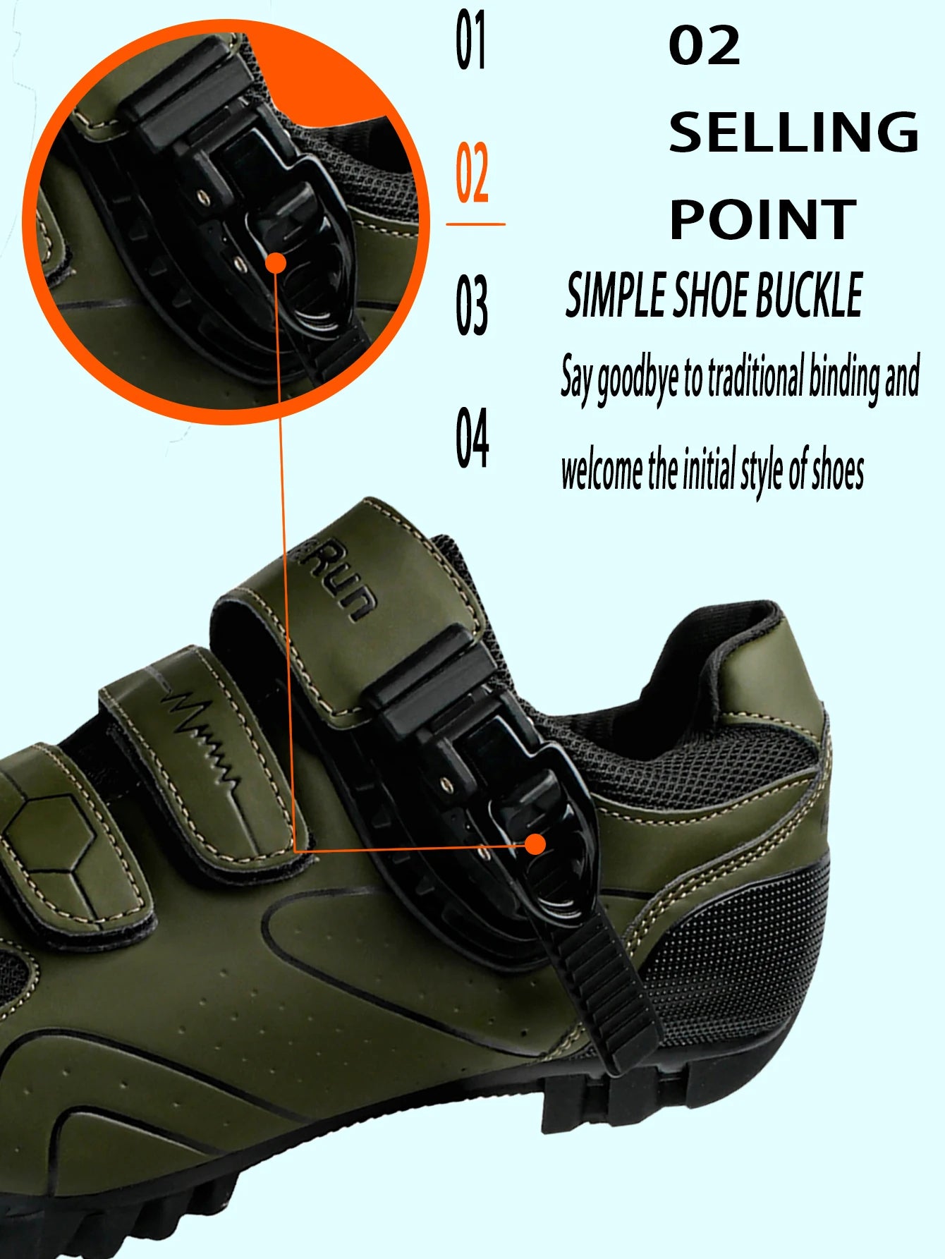 Neutral MTB Cycling Shoes, Compatible With Peloton Road Cycling Shoes, Men's Cycling Sports Shoes, Reflective Strip Design