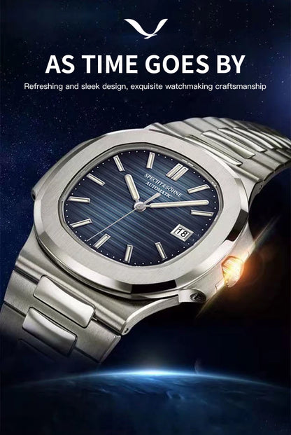 Specht&Sohne 2025 New Classic Men's Watches Luxury Automatic Watch For Men Stainless Steel Sapphire 8215 Mechanical WristWatch