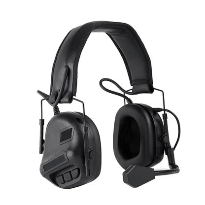 Écouteurs tactiques sans prise de son, Version de réduction du bruit, tête militaire, portant la chasse, le tir Airsoft