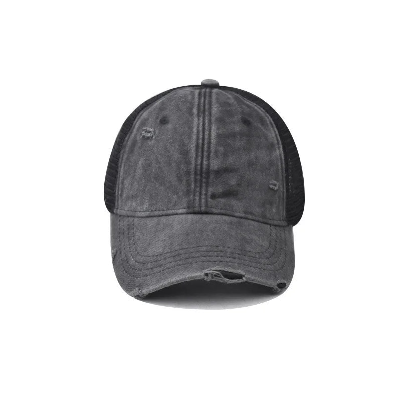Distressed Baseball Cap Dad Hats for Men Women Vintage Washed Cotton soft crown Hat Adjustable Low Profile Unisex Style Headwear