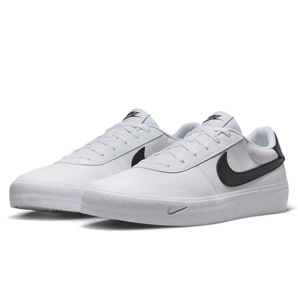 Nike COURT SHOT miesten vapaa-ajan lenkkarit: luistamattomat, kestävät, mukavat ja monipuoliset matalavartiset lenkkarit FQ8146-104