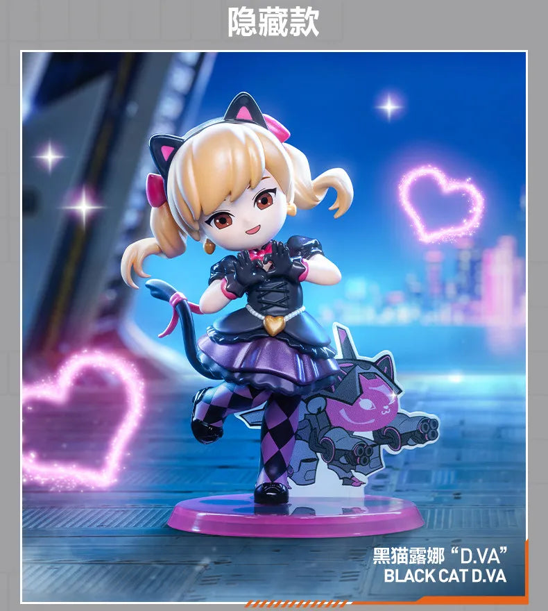 POP MART Overwatch Play of The Game Series Original Blind Box Surprise Mystery Box Cute Anime Action Figure Ornaments Figurines