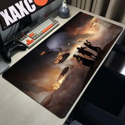 Destiny 2 Mouse Pad Cartoon Lockedge Large Gaming Pad Computer Gamer Keyboard Mouse Mat Desk Mousepad for PC Desk Pad