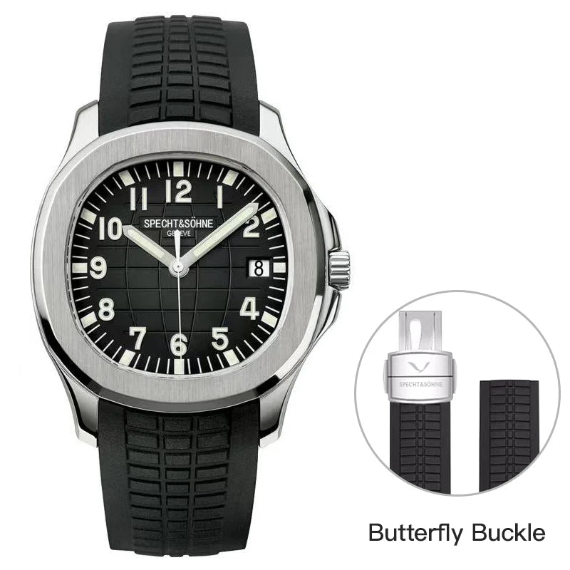 Specht&Sohne Men's Watches 2025 Mechanical Automatic Watch For Men Miyota 8125 Movement Steel Rose Gold Waterproof Watch