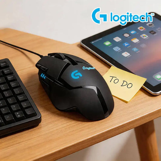 Ποντίκι Gaming Logitech G402 με καλώδιο, επεξεργαστή ARM 32-Bit, 8 κουμπιά, 500 IPS και αντιολισθητική σχεδίαση για ολοήμερες gaming και εργασιακές συνεδρίες