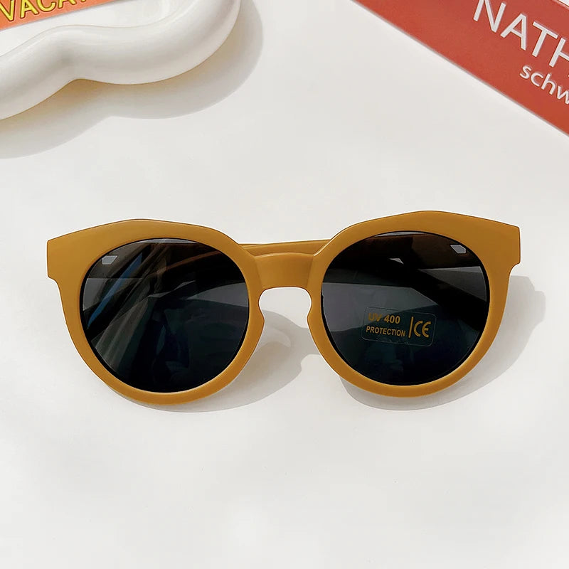 2026 Kids Personality Classic Outdoor Sun Protection Sunglasses Boys Girls Colors Protect Eyes Baby UV400 Sunglasses Children