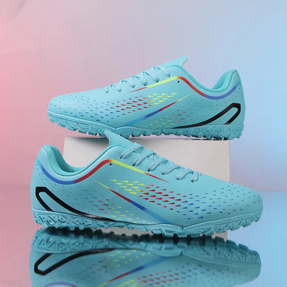 New Men Soccer Shoes High-top Futsal High-quality Cleats Grass Non-Slip Football Boots Match Sneakers Indoor Hot-selling FG/TF