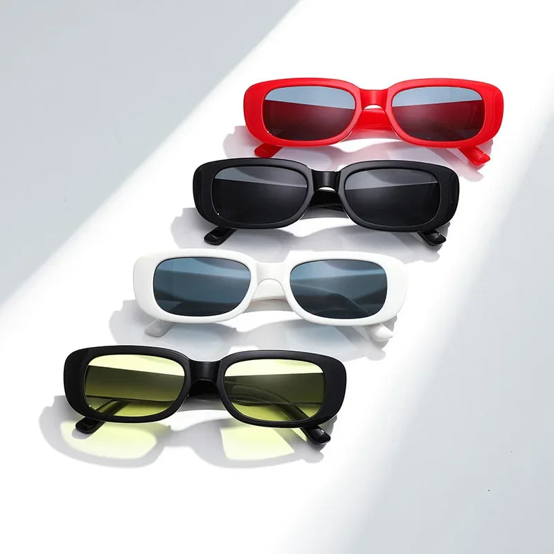 Fashion Classic Red Sunglasses Lens Mens Ladies Womens Retro Vintage UV400 Glasses Eyewear Luxury Square Outdoor Sun Glasses