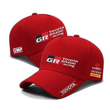 2026 New Toyota Team GTR Racing Cap, Le Mans Racing Baseball Cap for Men and Women, Outdoor Cycling Sun Hat
