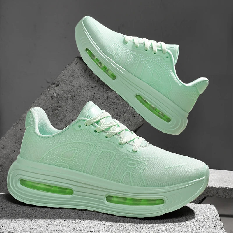 New Men's Sports Running Shoes, Casual Marathon, Breathable Lightweight, Women's Comfortable Athletic Non-Slip Walking Sneakers