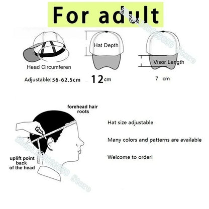 Pokemons Pikachu Baseball Cap Women Men Trend Anime Adjustable Hat Adult Summer Sunhat Outdoor Sport Breathable Shade Cap Gift