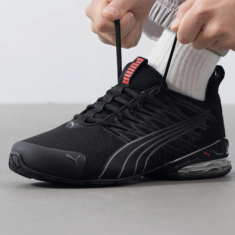 Chaussures de course Puma Authentic Voltaic unisexes, légères, à semelle à coussin d'air, basses, respirantes, 379601-01