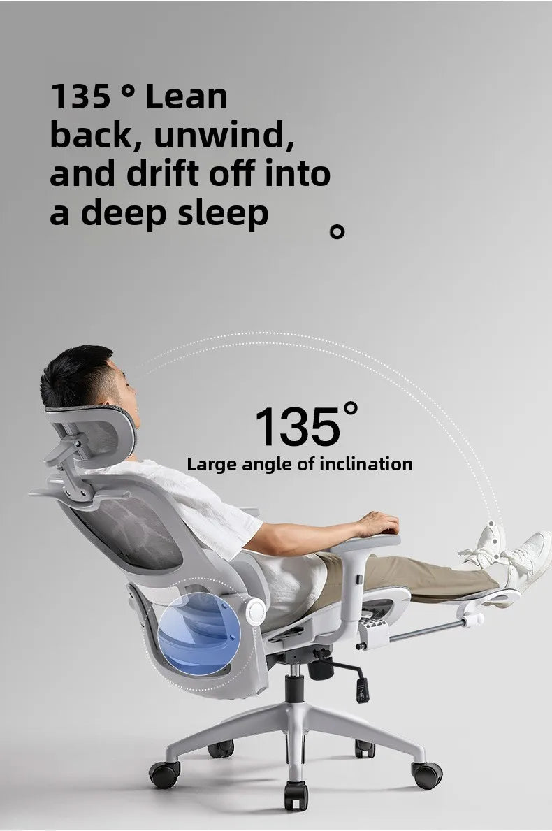 Višenamjenska uredska stolica, računalna stolica, naslonjač, ergonomska stolica za odmor, okretna stolica, e-sports stolica