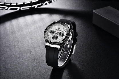 PAGANI DESIGN V2 40MM Meteorite dial Men Quartz Watches Sapphire Retro Chronograph  Waterproof Watch For Men Reloj0 hombr