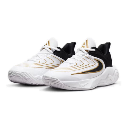 Nike Genuine Nike Nike Fashionable Cushioning Lace-Up Comfortable Basketball Sneakers Fz6734-100
