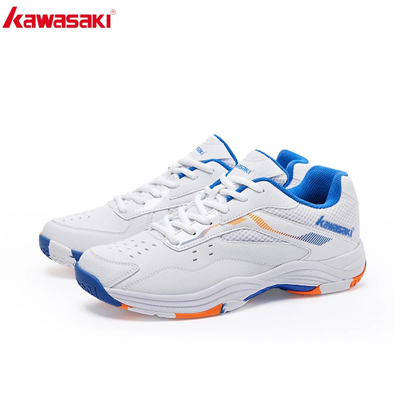 Zapatillas de bádminton Kawasaki para hombre, calzado deportivo profesional para mujer, transpirables para pista cubierta K-086