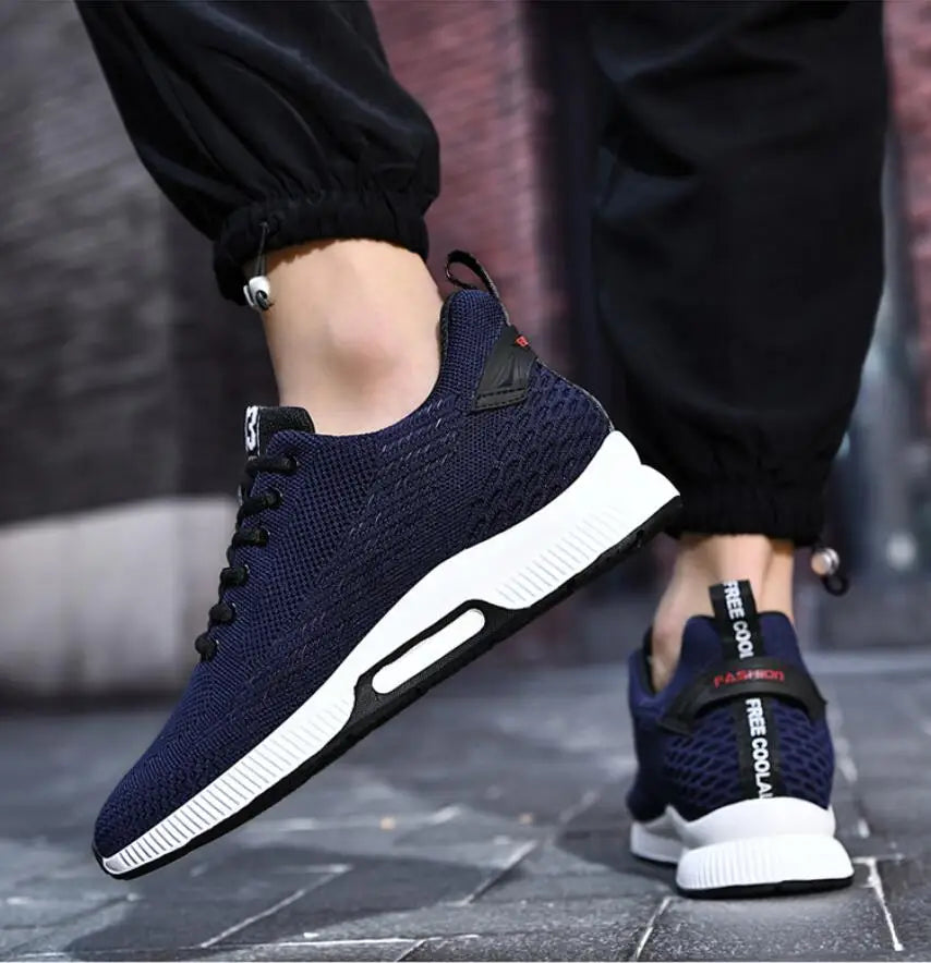 Nouvelles baskets pour homme, chaussures rehaussantes, semelles intérieures de 8 cm, respirantes en maille, chaussures de sport pour augmenter la taille