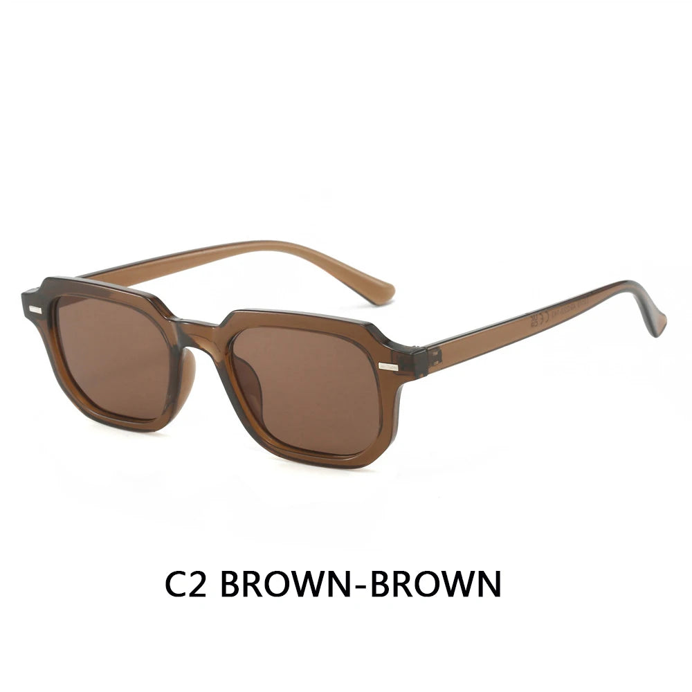 Men's Small Frame Sunglasses Can Customized Prescription Glasses Casual Blue Sunglasses For Travel And Driving