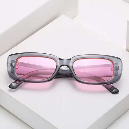 Fashion Classic Red Sunglasses Lens Mens Ladies Womens Retro Vintage UV400 Glasses Eyewear Luxury Square Outdoor Sun Glasses