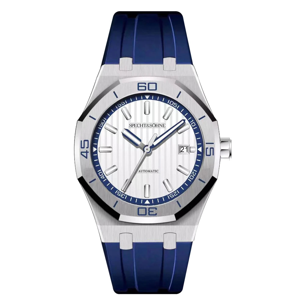 New Arrivals Specht & Söhne Dive Watch 40MM Miyota 8215 Automatic Mechanical Watches For Men Octagon Bezel Steel Reloj Hombre