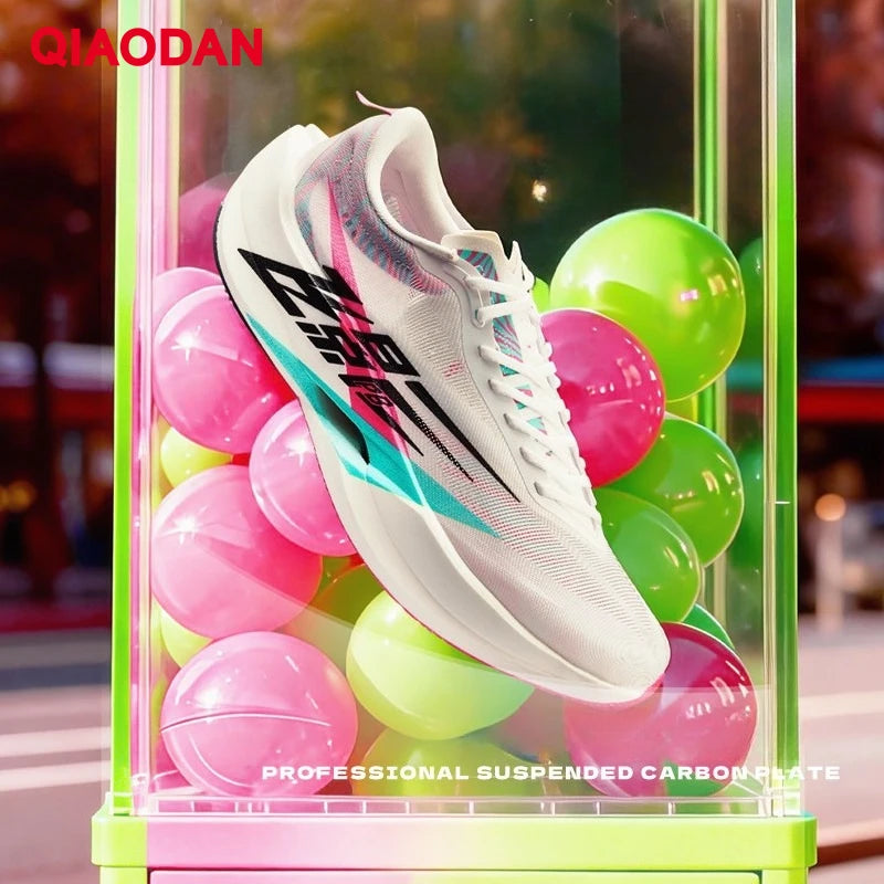 QIAODAN Feiying PB6.0 Men's 2026 Marathon Racing Sports Shoes New Suspended Full Palm Carbon Plate Running Sneakers QDB023261299