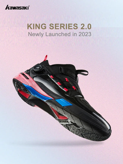 Kawasaki King Series 2.0 professionele badmintonschoenen voor heren en dames, anti-twist sportschoenen, originele herentennisschoenen sneakers A3311