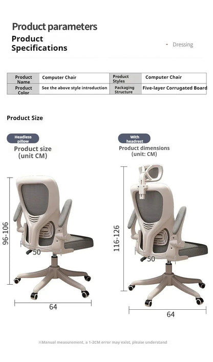 Recliner Computer Chair Ergonomic Lounge Comfy Living Room Accent Office Chair Gaming Mobile Cadeira De Escritorio Furniture