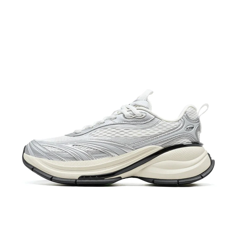 Xtep Basque 3 For Male Sneakers Retro Fashion Breathable  Luxury Height-Increasing Sports Shoes 2026 Spring 874219320001
