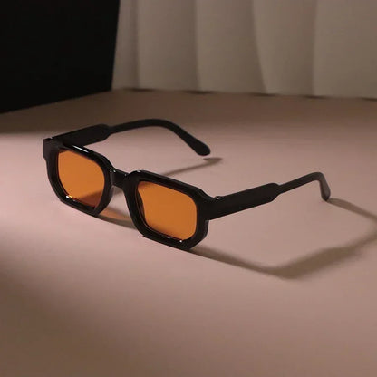 Vintage Women Fashion Square Sunglasses Retro Black Sun Glasses Female Male Eyewear Oculos