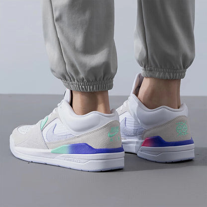 Nike – originálne nové pánske retro priedušné polstrované voľnočasové topánky HF5756-151
