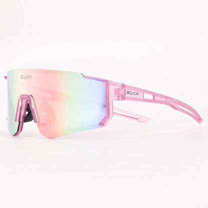Scvcn Sunglasses Cycling Glasses Photochromic Sports for Men Sun Mountain Bike Road Bicycle Eyewear Goggles UV400 Polarized MTB