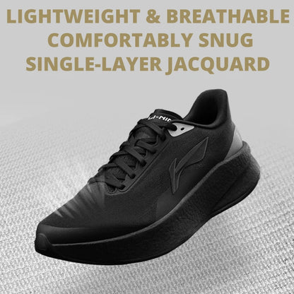 Li-Ning Men's CHAOYING Cushion Running Shoes BOOM Lightweight Springy TEMPO BOUNSE Soft LiNing Comfortable Sneakers ARBW007