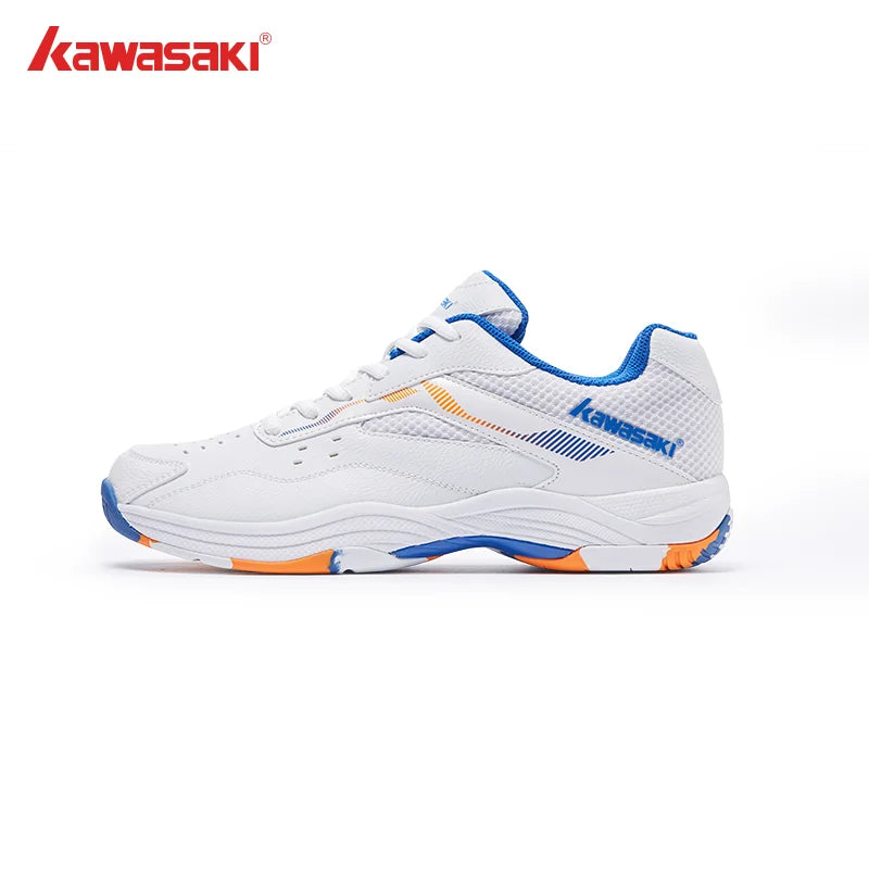 Zapatillas de bádminton Kawasaki para hombre, calzado deportivo profesional para mujer, transpirables para pista cubierta K-086